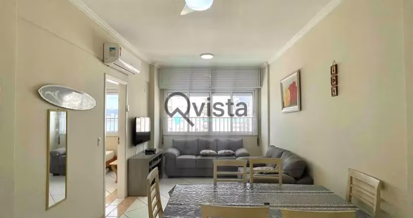 Apartamento à venda com vista mar, 2 dormitórios  1 vaga de garagem na pitangueiras no guarujá | qv