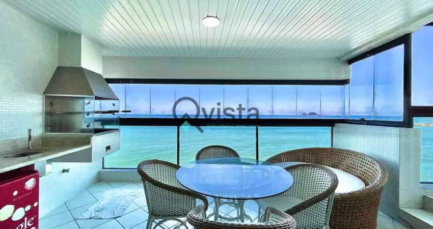 Apartamento vista mar à venda na pitangueiras no guarujá | qvista inteligência imobiliária guarujá