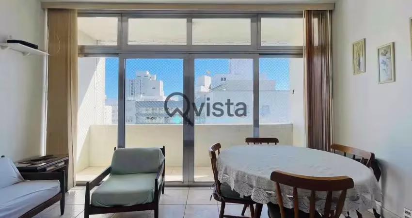 Apartamento 3 dormitórios, sacada e vista mar à venda na pitangueiras no guarujá | qvista inteligên