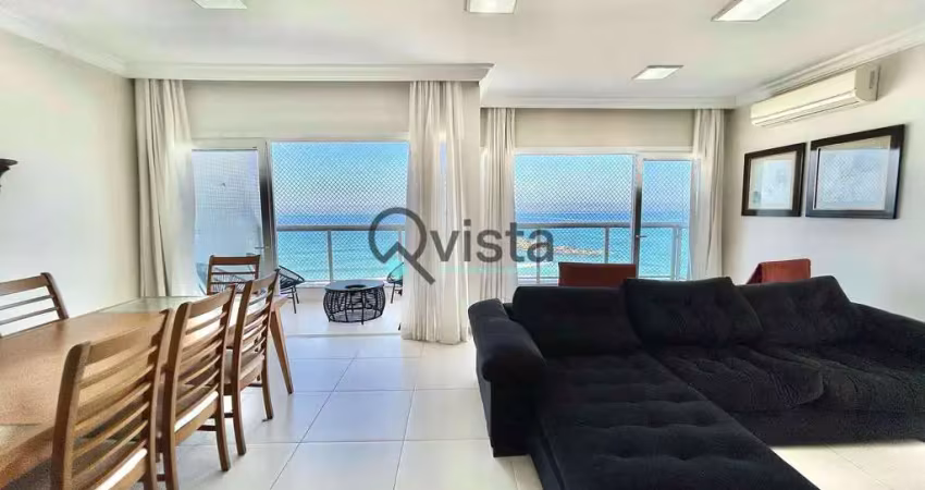 Apartamento vista mar à venda na pitangueiras no guarujá | qvista inteligência imobiliária guarujá