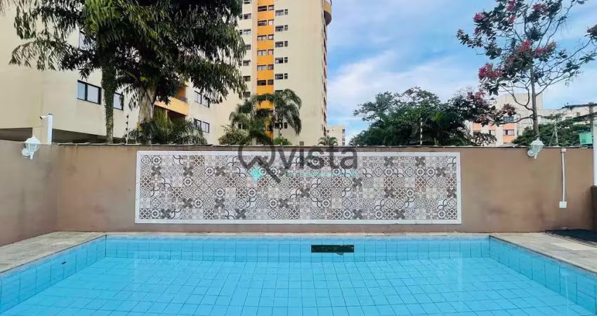 Apartamento andar alto, sacada vista mar, 1 dormitório, laser com piscina à venda na enseada no gua