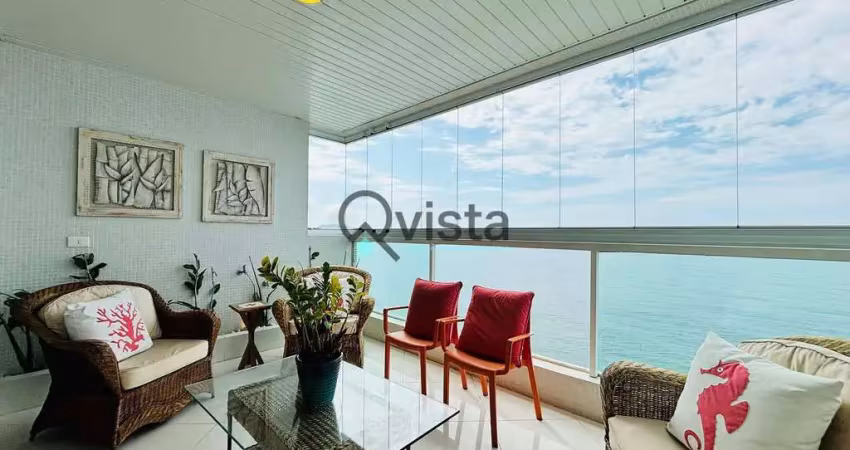 Cobertura duplex vista mar à venda na pitangueiras no guarujá | qvista inteligência imobiliária gua