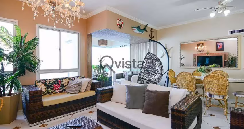 Apartamento a venda com  vista mar à venda na pitangueiras no guarujá | qvista inteligência imobili