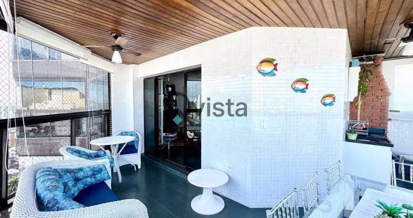 Apartamento 3 dormitórios 3 suítes  à venda na astúrias no guarujá | qvista inteligência imobiliári