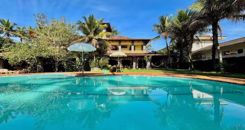 Casa de luxo estilo colonial com 7 suites à venda, jardim acapulco no guarujá | qvista inteligência