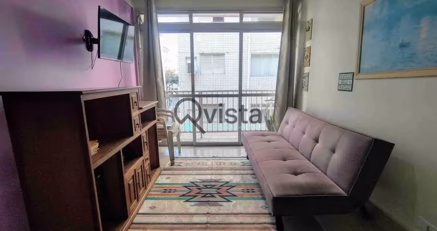Apartamento para locação anual nas astúrias  | qvista inteligência imobiliária guarujá