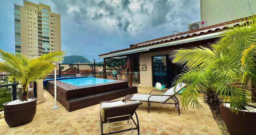 Cobertura penthouse à venda na enseada no guarujá | qvista inteligência imobiliária guarujá