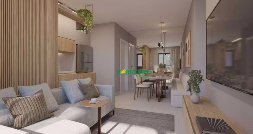 Apartamento com 3 dormitórios à venda, 66 m² - Parque Industrial - São José dos Campos/SP