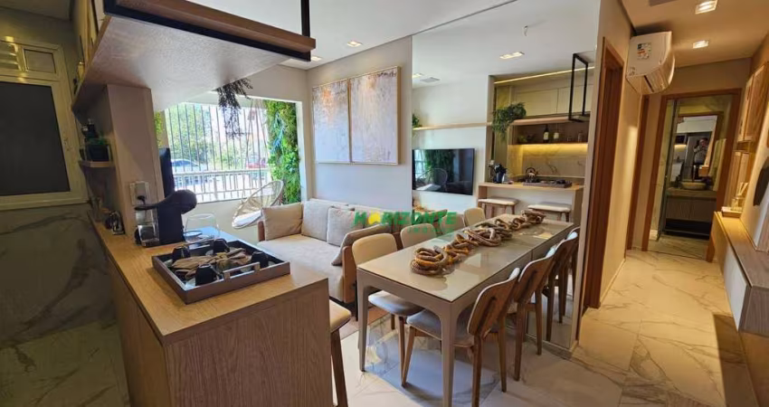 Apartamento com 2 dormitórios à venda, 39 m² - Parque dos Ipês - São José dos Campos/SP