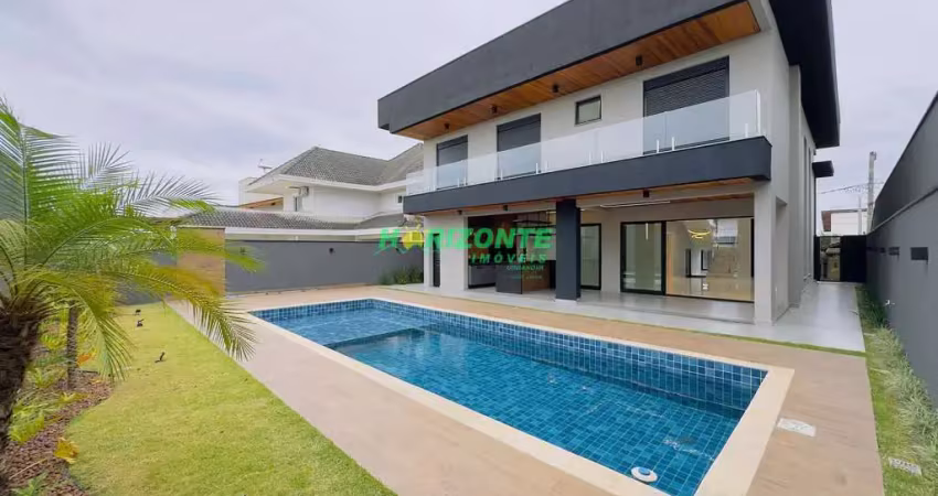 Casa à venda em condomínio fechado de alto padrão em são josé dos campos, sp com 369 m² de construç
