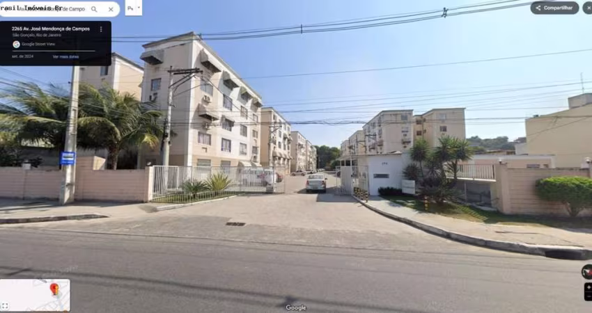 Apartamento para Venda em São Gonçalo, Colubandê, 2 dormitórios, 1 banheiro, 1 vaga