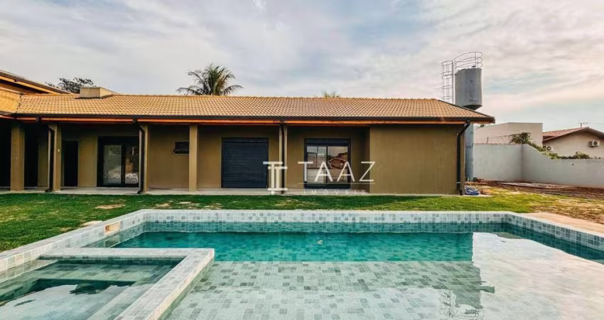 Chácara com 4 suítes à venda, 1000 m² por R$ 2.890.000,00 - Condomínio Terras de Itaici - Indaiatuba/SP