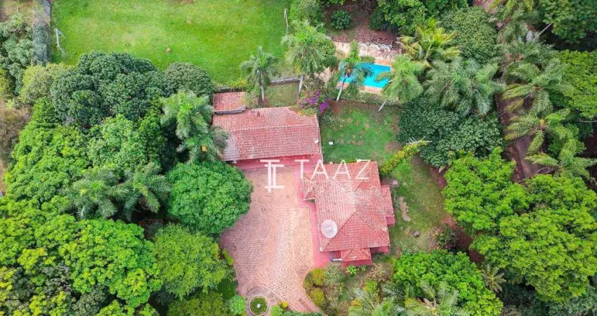 Chácara com 2 dormitórios à venda, 5000 m² por r$ 1.590.000,00 - condomínio terras de itaici - indaiatuba/sp