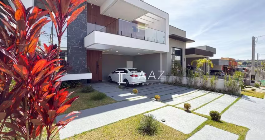 Sobrado com 3 dormitórios à venda, 246 m² por r$ 2.220.000,00 - condomínio residencial milano - indaiatuba/sp