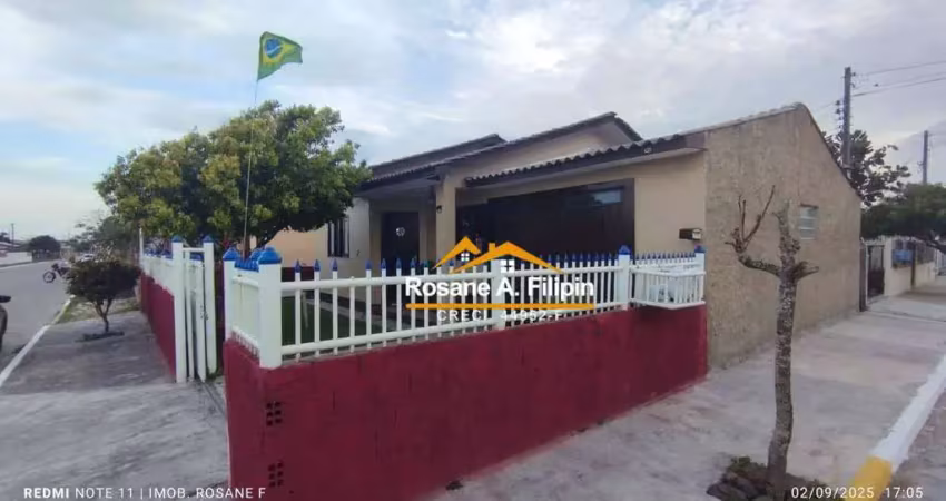 Casa com 3 dormitórios à venda, 90 m²  - zona sul - balneário arroio do silva/sc