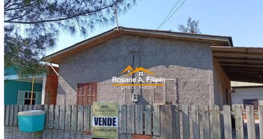 Casa com 2 dormitórios à venda, 60 m² - praia pescador - balneário arroio do silva/sc