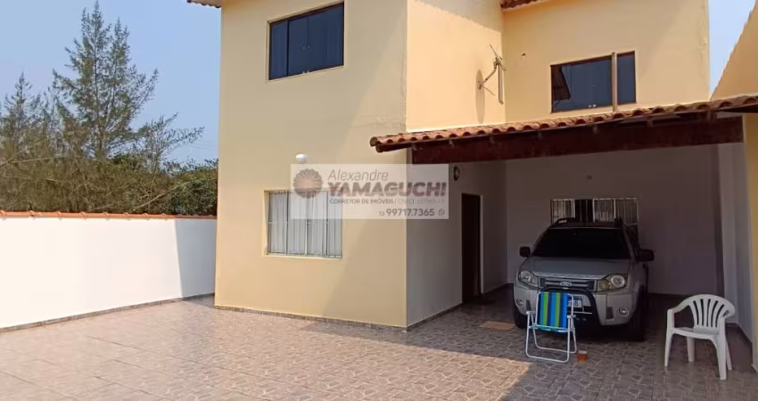Sobrado com vista para o mar em Ilha Comprida/Viaréggio/4 Dormitórios/Escriturado