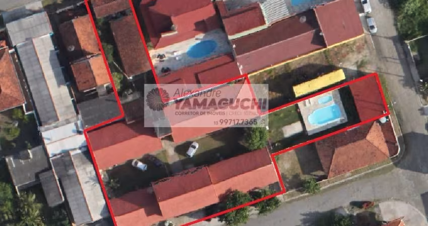 Imóvel para venda com 924 m2 (17 kitnets + 04 Aptos ) no Balneário Samburá - Ilha Comprida - SP