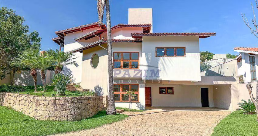 Casa com 4 dormitórios à venda, 480 m² por R$ 2.390.000,00 - Condomínio Estância Marambaia - Vinhedo/SP