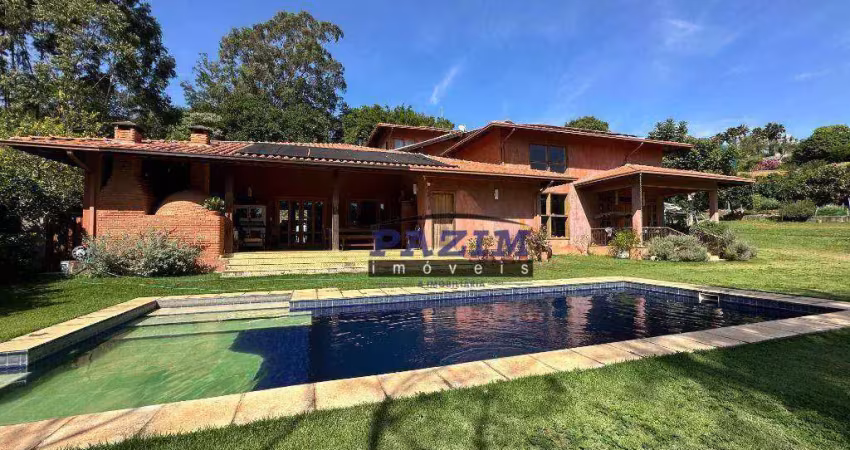 Casa com 6 suítes à venda, 600 m² - condomínio vale da santa fé - vinhedo/sp