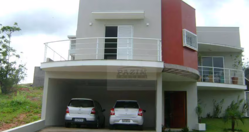 Casa com 3 dormitórios à venda, 220 m² - condomínio reserva dos vinhedos - louveira/sp