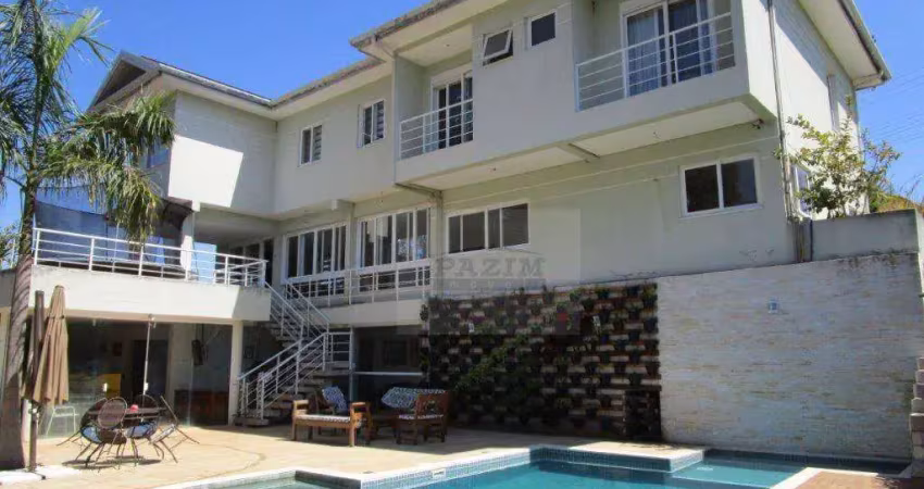 Casa com 5 dormitórios à venda, 450 m² - condomínio residencial terras de santa tereza - itupeva/sp