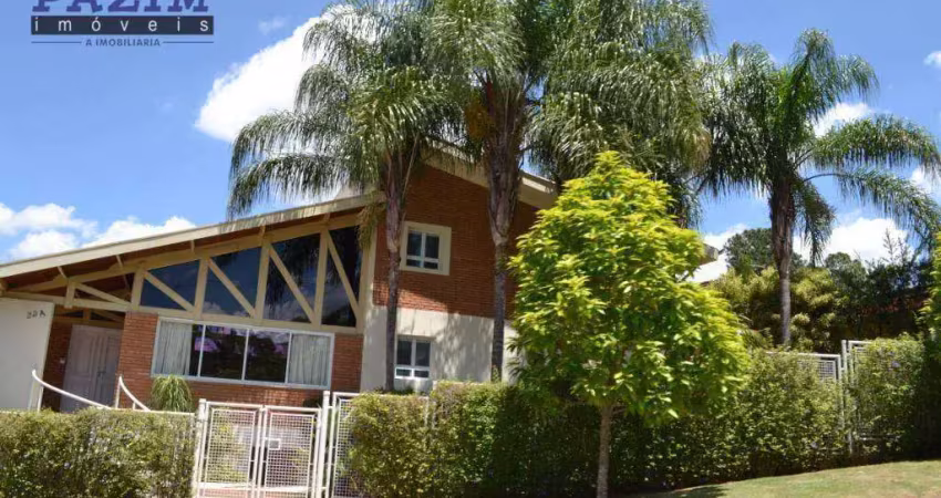 Casa com 4 suítes à venda, 535 m² - condomínio estância marambaia - vinhedo/sp
