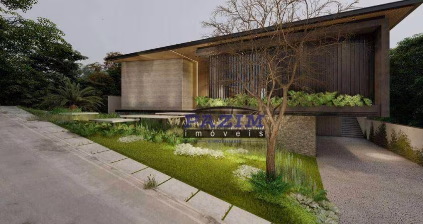 Casa com 4 suítes à venda, 536 m² - Condomínio Residencial Villa Lombarda - Valinhos/SP
