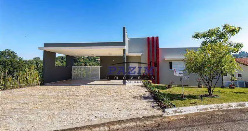 Casa com 5 suítes à venda, 517 m² - condomínio vila hípica i - vinhedo/sp