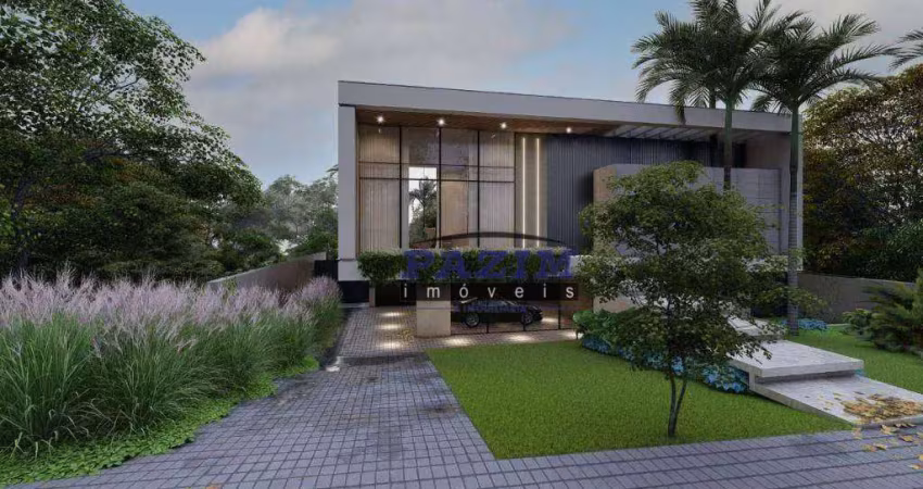 Casa alto padrão com 4 suítes à venda, 577 m² - loteamento residencial entre verdes - campinas/sp