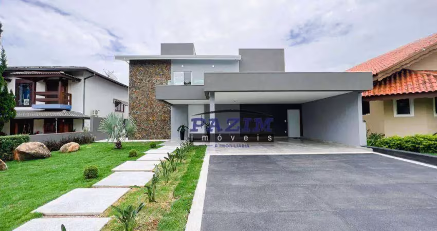 Oportunidade única! casa moderna no condomínio alpes de vinhedo