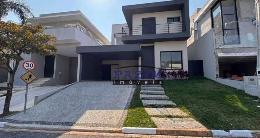 Casa nova, com 3 suítes à venda, 238 m² - condomínio recanto dos paturis - vinhedo/sp
