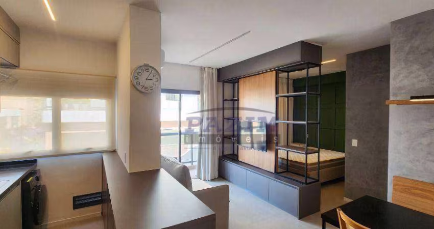 Flat mobiliado para locação, 41 m² - Vinhedo Premium Portal • Flat • Office • Mall - Vinhedo/SP