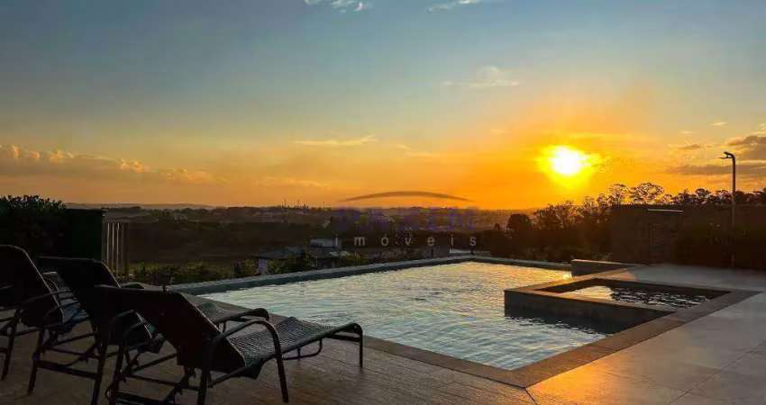 Casa com 4 suítes à venda, 450 m² - condomínio campo de toscana - vinhedo/sp