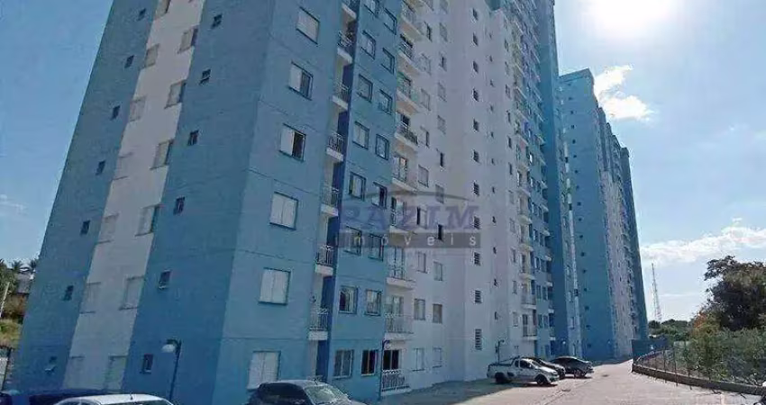 Apartamento com 2 dormitórios à venda, 48 m² - condomínio residencial verona - valinhos/sp