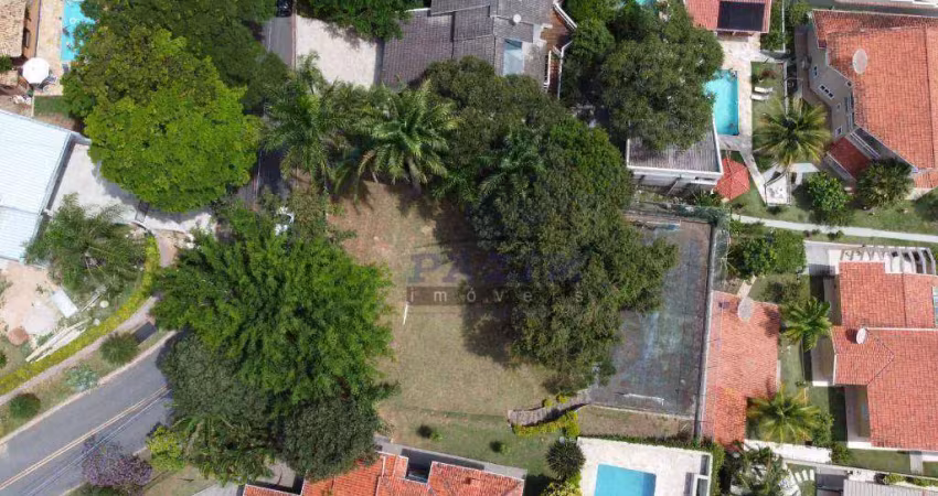 Terreno em condomínio fechado à venda na Rua Comendador João Lucas, Condomínio Estância Marambaia, Vinhedo