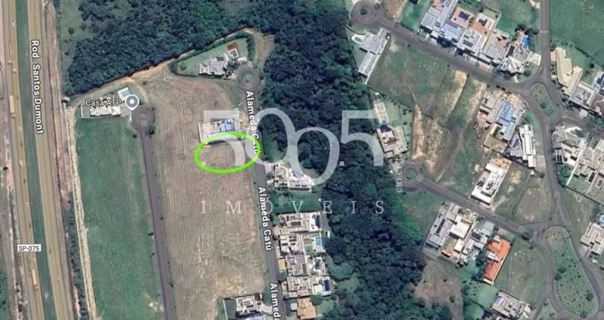Terreno à venda no condomínio xapada em itu com 860m², excelente topografia e boa localização.