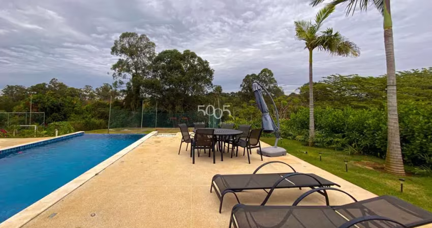 Chácara à venda no condomínio terras di leonardi, com 4 suítes