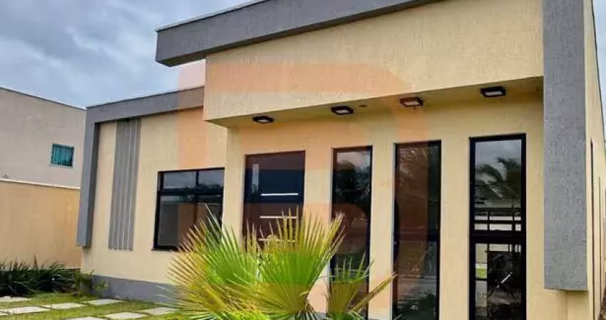 Casa alto padrão em condomínio reviver i, são pedro da aldeia / rj