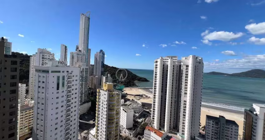Apartamento com vista mar, 3 suítes e 2 vagas, para venda | centro balneário camboriú-sc