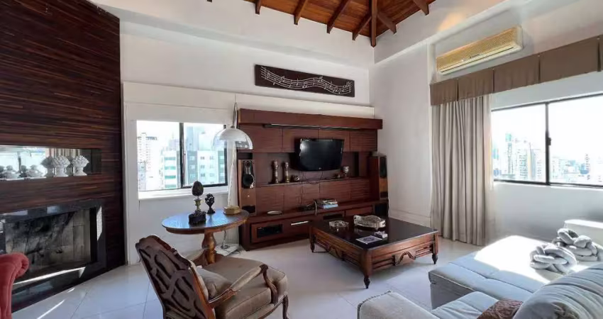 Cobertura duplex exclusiva, com vista mar no centro de balneário camboriú