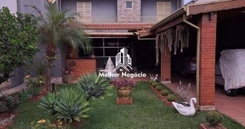 Casa á venda com 3 dormitórios sendo 1 suíte no Parque Via Norte, em Campinas, SP.