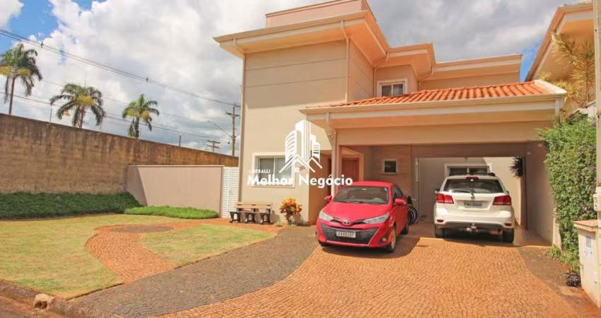 Casa com 03 Dormitórios sendo 01 suíte master à venda, no Condomínio Jardim dos Manacás (Betel) - Paulínia/SP