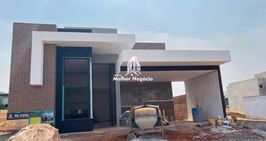 Casa à venda com 3 dormitórios (sendo 2 suíte) no Condomínio Recanto das Águas em Nova Odessa/SP