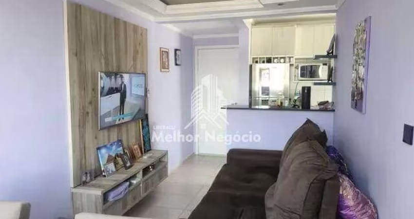 Apartamento à venda com 2 dormitórios, Loteamento Parque São Martinho, Campinas, SP - Excelente localização!!!