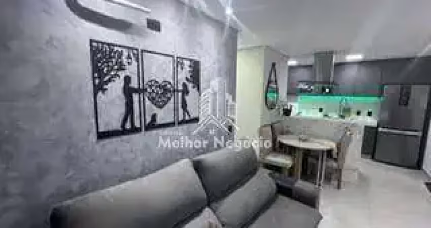 Apartamento à Venda com 02 dormitórios com suíte, no condomínio Unique Residence, no Jardim Santa Izabel, em Hortolândia, SP. - CÓD: RAP2404_LMN