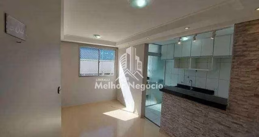 Apartamento com 2 dorms, Jardim Márcia, Campinas - R$ 223 mil, Cod: AP4000