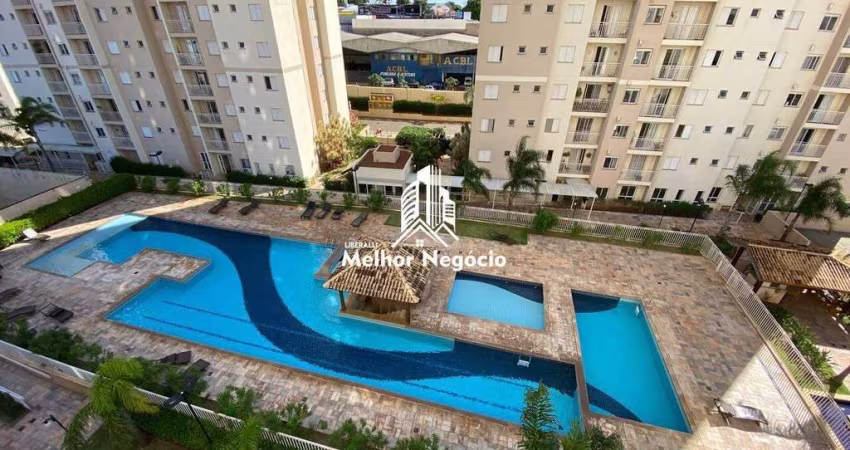 Apartamento à venda com 2 dormitórios (01 suíte) no condomínio Jardins do Taquaral em Campinas - SP