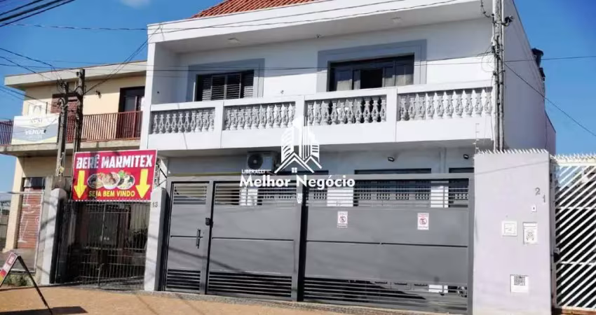 Casa Sobrado com salão comercial à venda na Vila Carlos Basso em Sumaré/SP