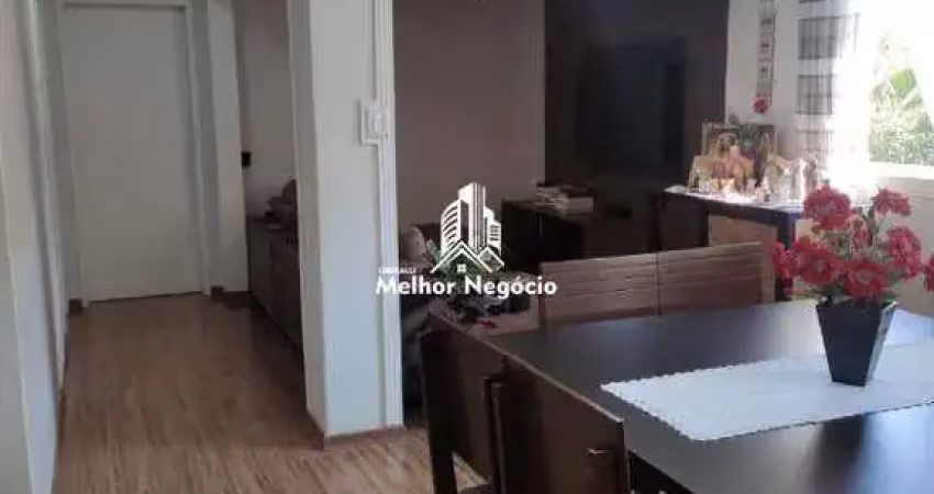 Apartamento à Venda no Condomínio Sabiá A - Bairro Parque João de Vasconcelos, Sumaré/SP Apartamento com 2 dormitórios, sendo 1 suíte, 2 banheiros e 1
